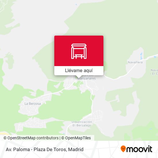 Mapa Av. Paloma - Plaza De Toros