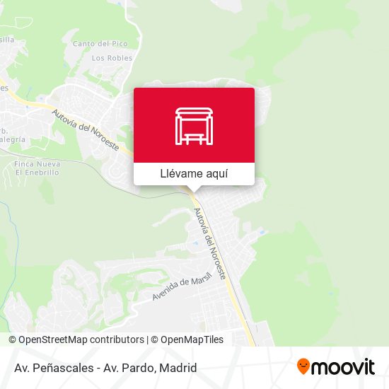 Mapa Av. Peñascales - Av. Pardo