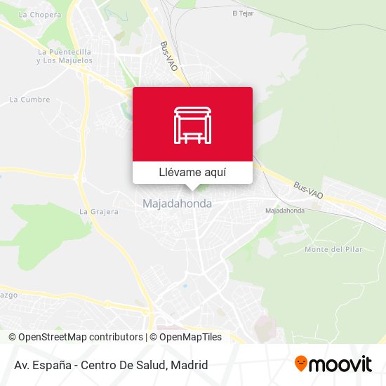 Mapa Av. España - Centro De Salud