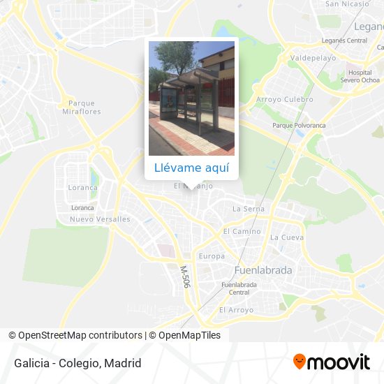 Mapa Galicia - Colegio