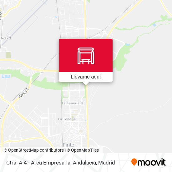 Mapa Ctra. A-4 - Área Empresarial Andalucía