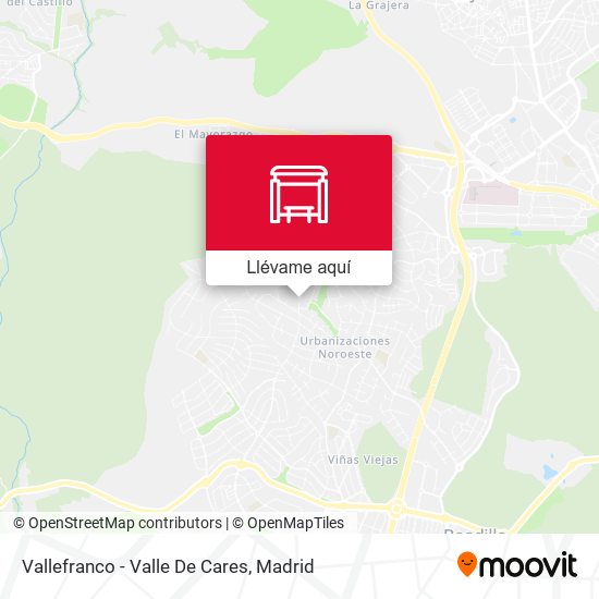 Mapa Vallefranco - Valle De Cares