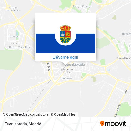 Mapa Fuenlabrada