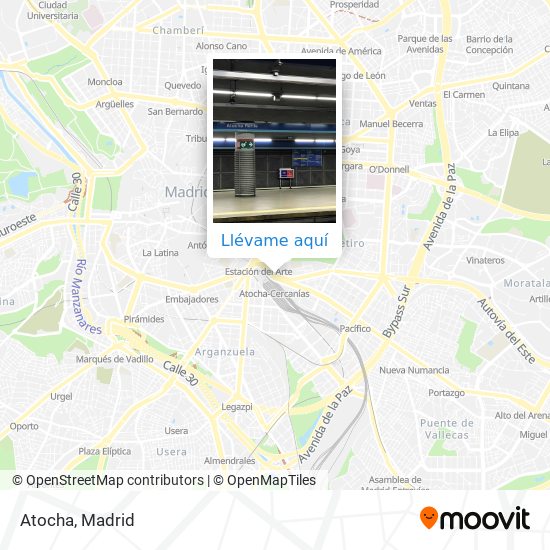 ¿Cómo llegar a Atocha en Madrid en Autobús, Metro, Tren o Tren ligero?