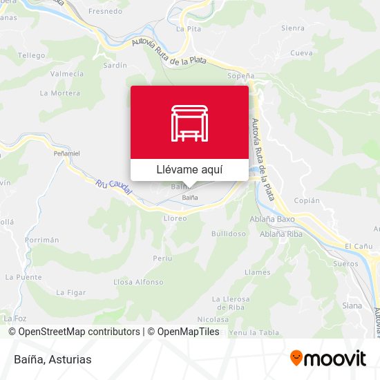 Mapa Baíña