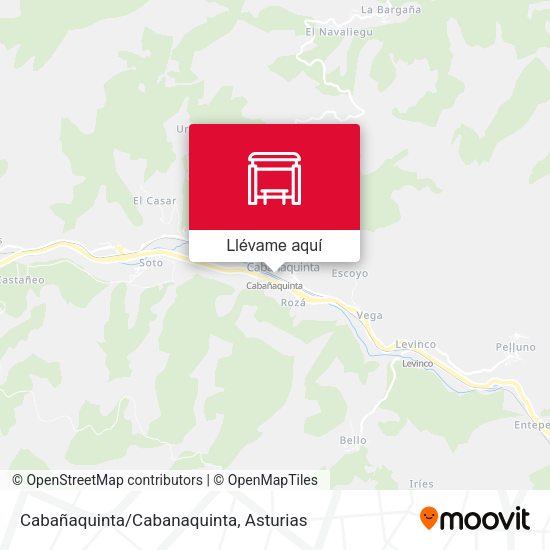 Mapa Cabañaquinta/Cabanaquinta