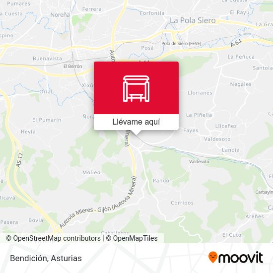 Mapa Bendición