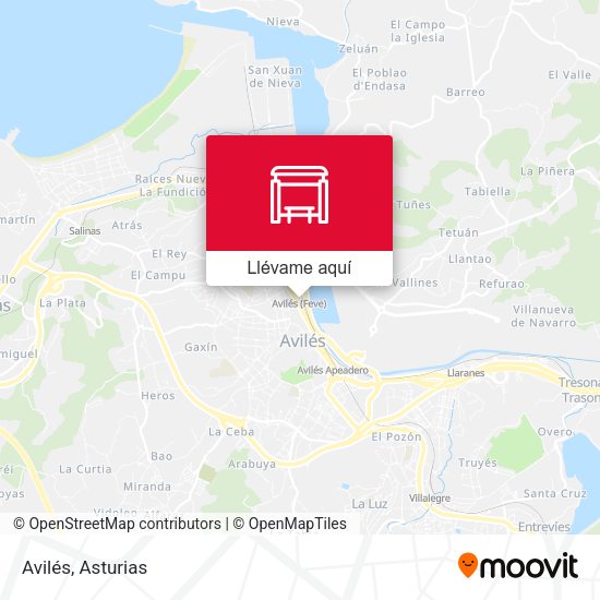 Mapa Avilés