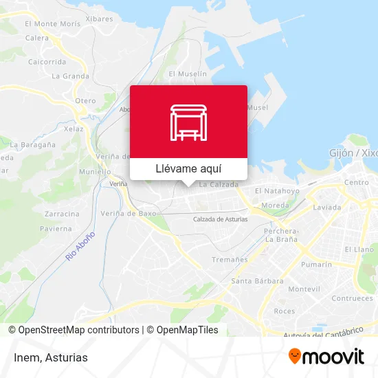 Mapa Inem