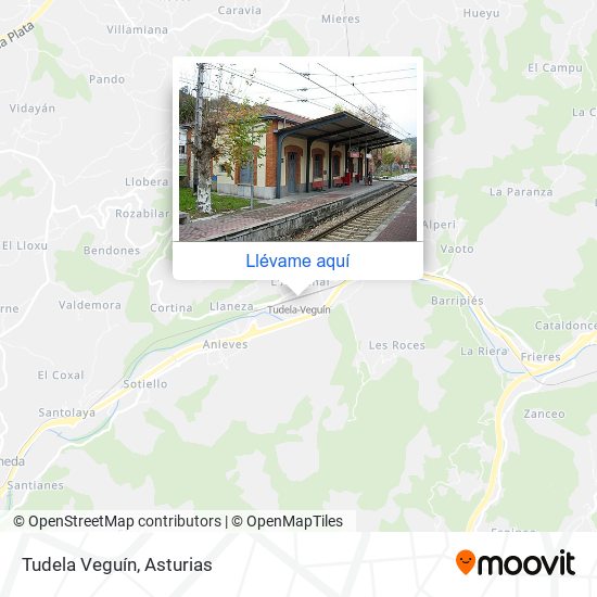 Mapa Tudela Veguín