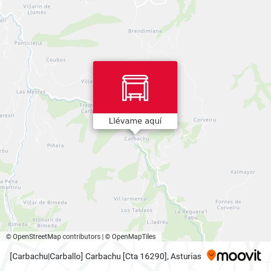 Mapa [Carbachu|Carballo]  Carbachu [Cta 16290]