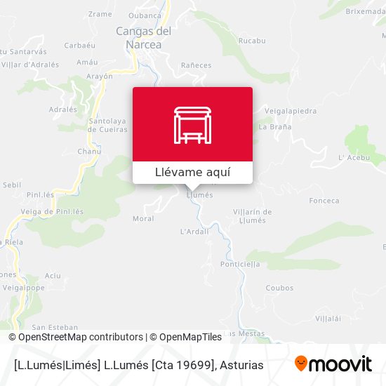 Mapa [L.Lumés|Limés]  L.Lumés [Cta 19699]