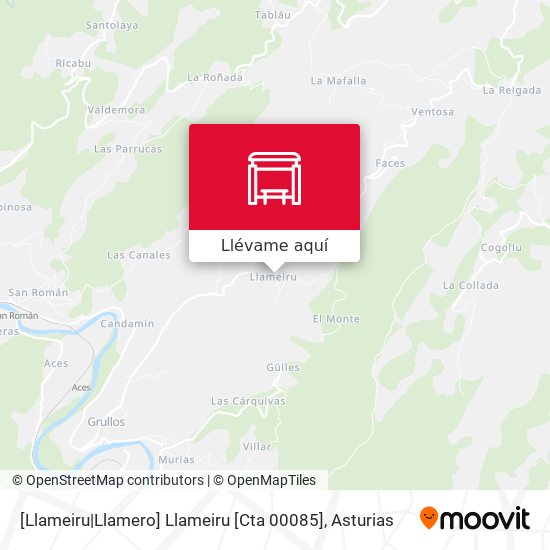 Mapa [Llameiru|Llamero]  Llameiru [Cta 00085]