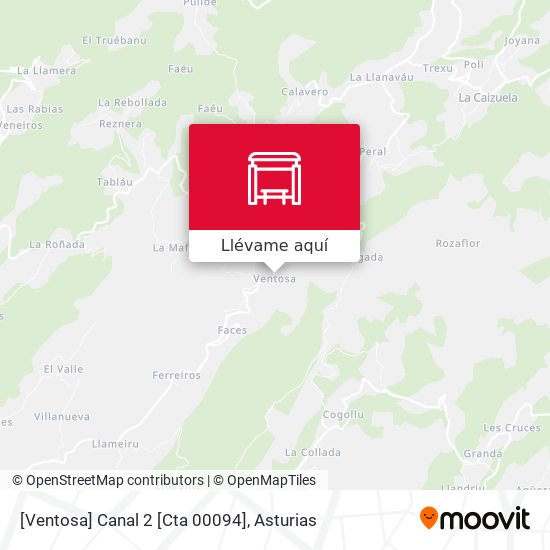 Mapa [Ventosa]  Canal 2 [Cta 00094]
