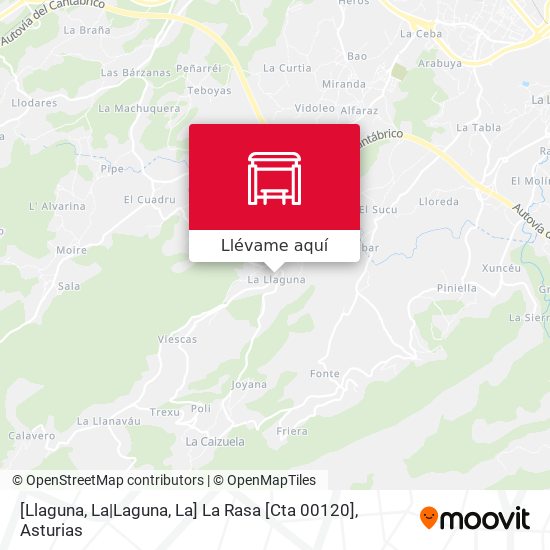 Mapa [Llaguna, La|Laguna, La]  La Rasa [Cta 00120]