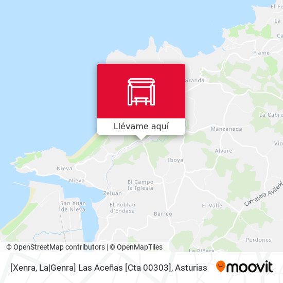 Mapa [Xenra, La|Genra]  Las Aceñas [Cta 00303]