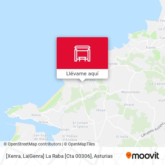 Mapa [Xenra, La|Genra]  La Raba [Cta 00306]