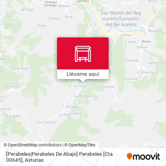 Mapa [Perabeles|Perabeles De Abajo]  Perabeles [Cta 00645]