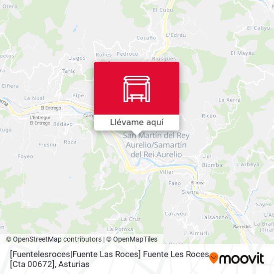 Mapa [Fuentelesroces|Fuente Las Roces]  Fuente Les Roces [Cta 00672]