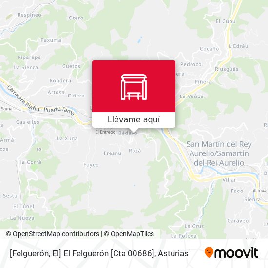 Mapa [Felguerón, El]  El Felguerón [Cta 00686]
