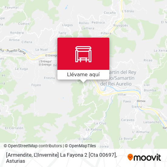 Mapa [Armendite, L'|Invernite]  La Fayona 2 [Cta 00697]