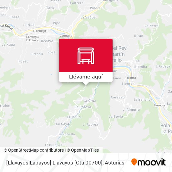Mapa [Llavayos|Labayos]  Llavayos [Cta 00700]