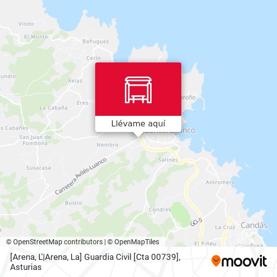 Mapa [Arena, L'|Arena, La]  Guardia Civil [Cta 00739]