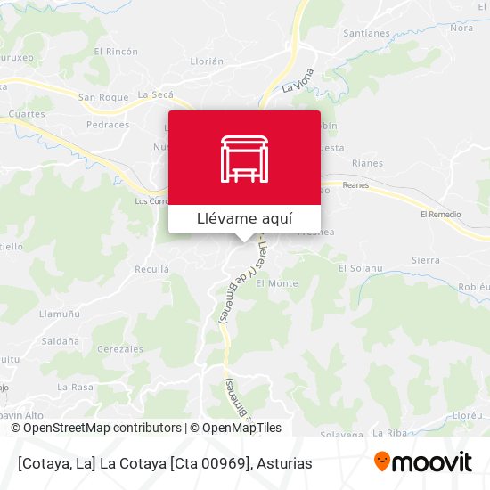 Mapa [Cotaya, La]  La Cotaya [Cta 00969]