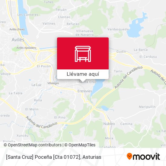 Mapa [Santa Cruz]  Poceña [Cta 01072]