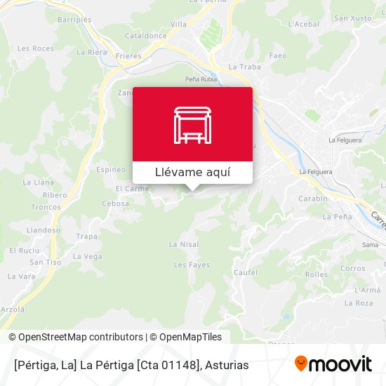 Mapa [Pértiga, La]  La Pértiga [Cta 01148]