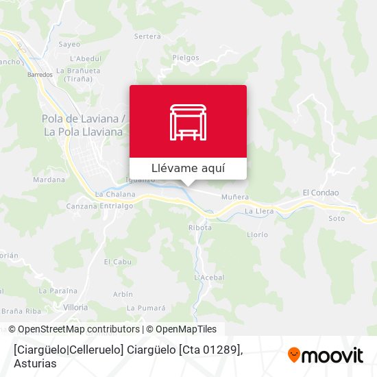 Mapa [Ciargüelo|Celleruelo]  Ciargüelo [Cta 01289]