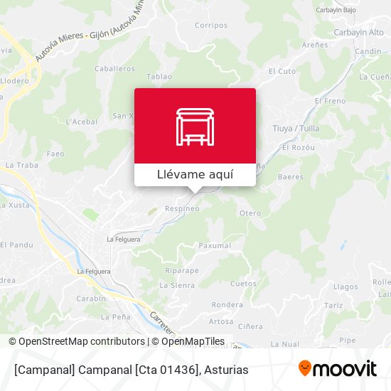 Mapa [Campanal]  Campanal [Cta 01436]