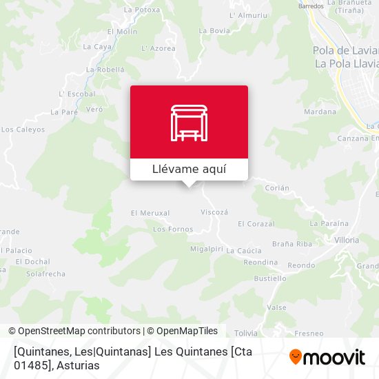 Mapa [Quintanes, Les|Quintanas]  Les Quintanes [Cta 01485]