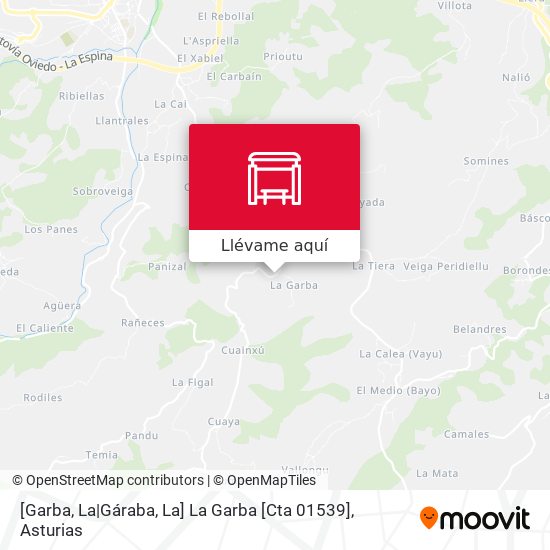 Mapa [Garba, La|Gáraba, La]  La Garba [Cta 01539]