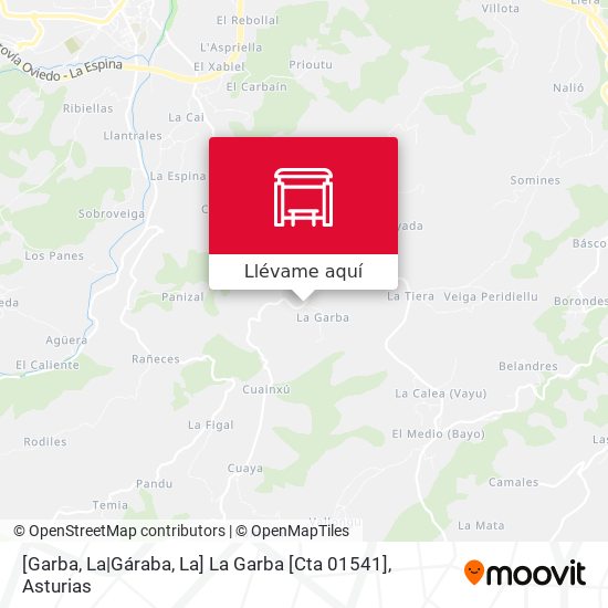 Mapa [Garba, La|Gáraba, La]  La Garba [Cta 01541]