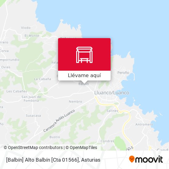 Mapa [Balbín]  Alto Balbín [Cta 01566]