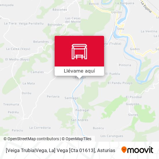 Mapa [Veiga Trubia|Vega, La]  Vega [Cta 01613]