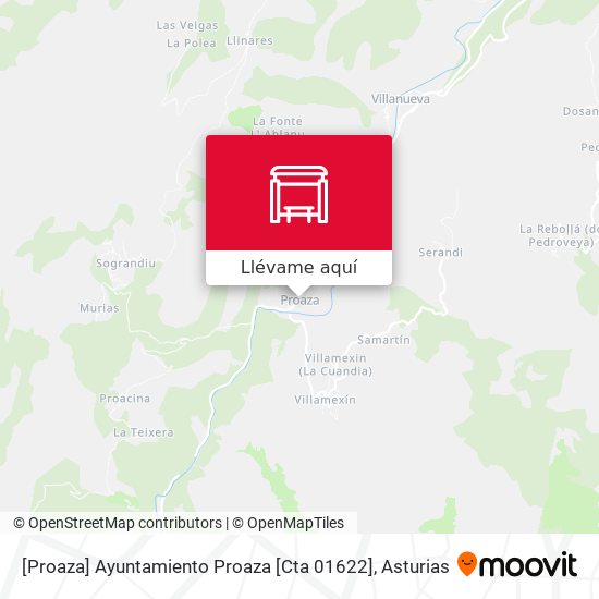 Mapa [Proaza]  Ayuntamiento Proaza [Cta 01622]