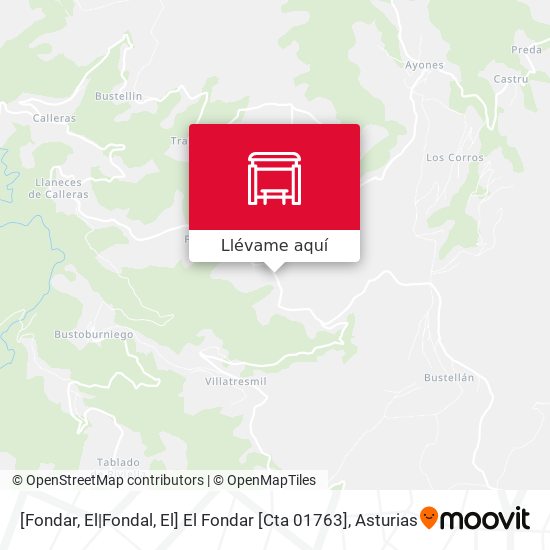 Mapa [Fondar, El|Fondal, El]  El Fondar [Cta 01763]