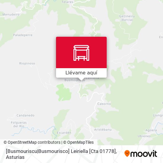 Mapa [Busmouriscu|Busmourisco]  Leiriella [Cta 01778]