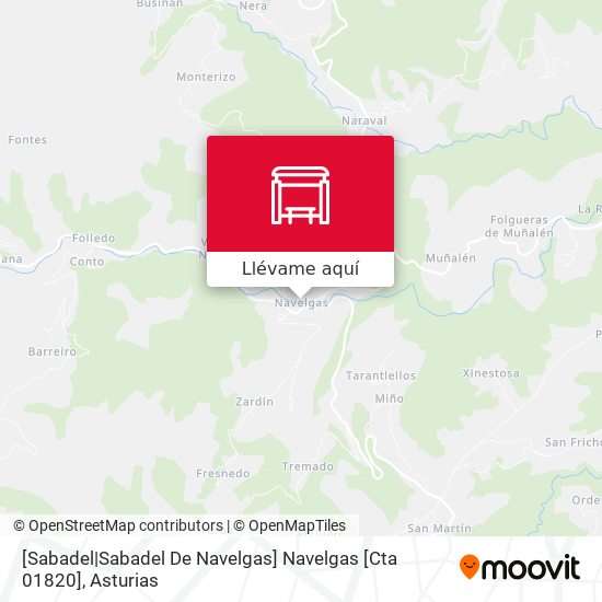 Mapa [Sabadel|Sabadel De Navelgas]  Navelgas [Cta 01820]