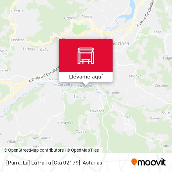Mapa [Parra, La]  La Parra [Cta 02179]