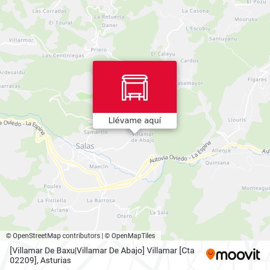 Mapa [Villamar De Baxu|Villamar De Abajo]  Villamar [Cta 02209]