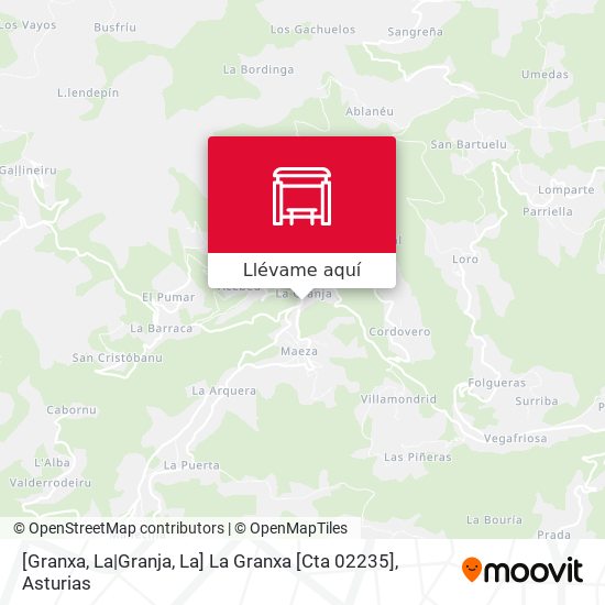 Mapa [Granxa, La|Granja, La]  La Granxa [Cta 02235]