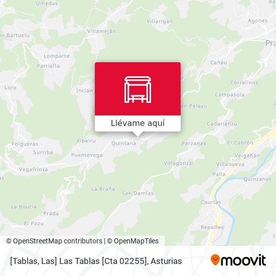 Mapa [Tablas, Las]  Las Tablas [Cta 02255]