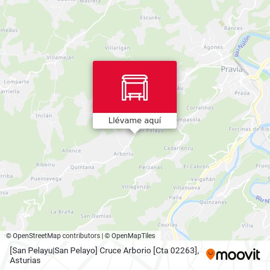 Mapa [San Pelayu|San Pelayo]  Cruce Arborio [Cta 02263]