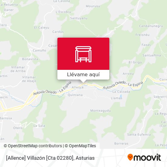 Mapa [Allence]  Villazón [Cta 02280]