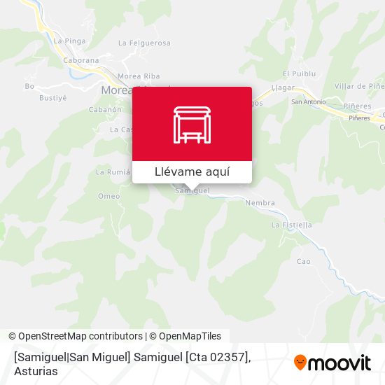 Mapa [Samiguel|San Miguel]  Samiguel [Cta 02357]