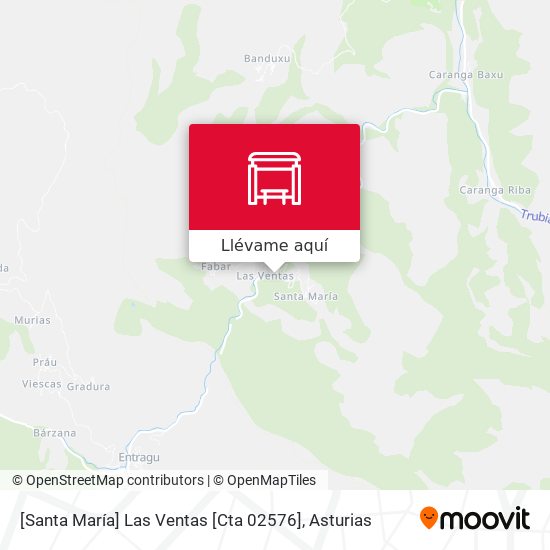 Mapa [Santa María]  Las Ventas [Cta 02576]