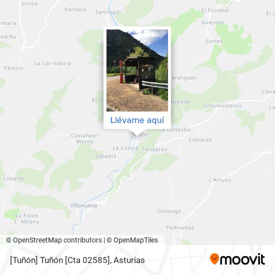 Mapa [Tuñón]  Tuñón [Cta 02585]